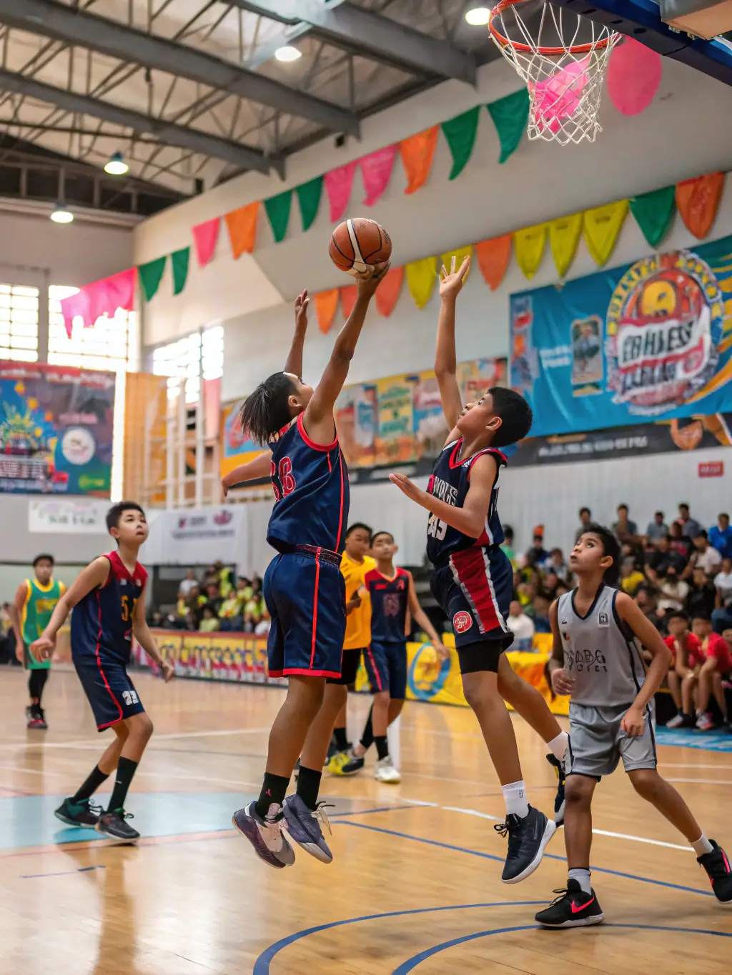 Community members participating in a sports tournament, showcasing community bonding and active participation.